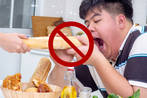 Why should competitive athletes avoid high fat meals