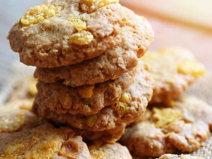 cornflake cookies fluffy and tasty